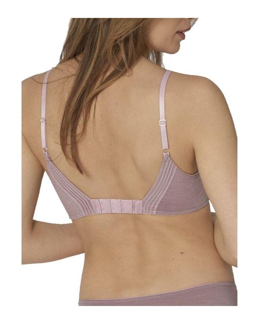 Sloggi Brown Wow Embrace Padded Soft Cup Bra