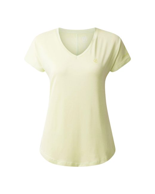 Dare 2b Yellow Ladies Vigilant Active T-Shirt (Butterfly)