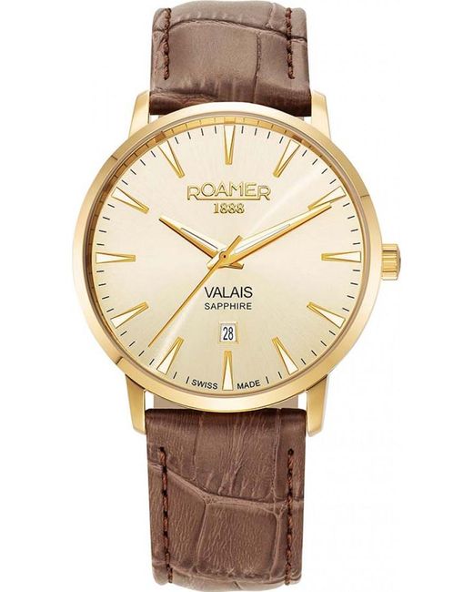 Roamer Natural 988833-48-35-05 Valais Watch And Strap Gift Set for men