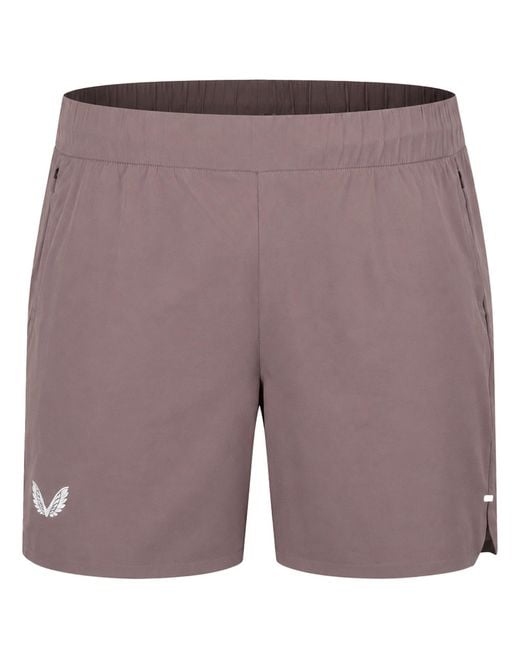 Castore Purple 6Inch Ventilation Shorts for men