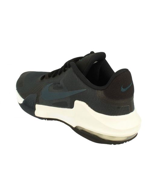 Nike Black Air Max Impact 4 Basketball Trainers for men