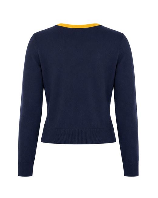 Nautica Blue Dana Sweater Cotton