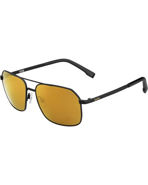 Bolle Brown Bollé Navis Matte Square Sunglasses