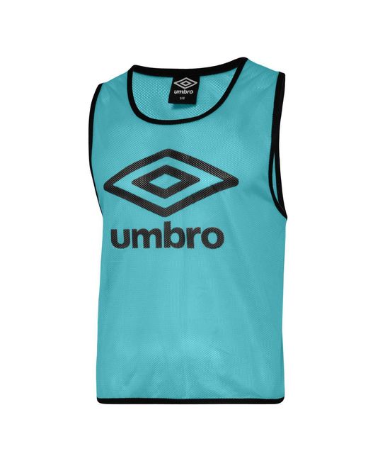 Umbro Blue Adult Training Bib (Aqua/