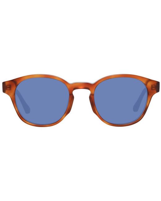 Ted Baker Blue Round Frame Sunglasses for men