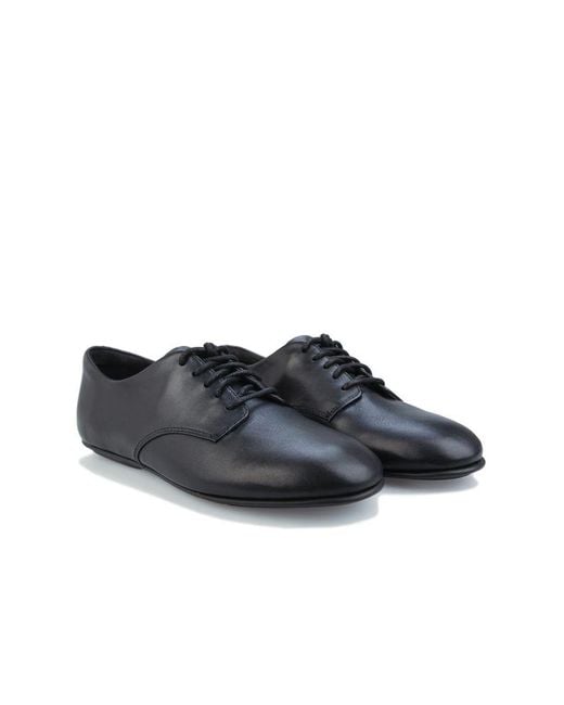 Fitflop Blue S Adeola Leather Lace Up Derby Shoes