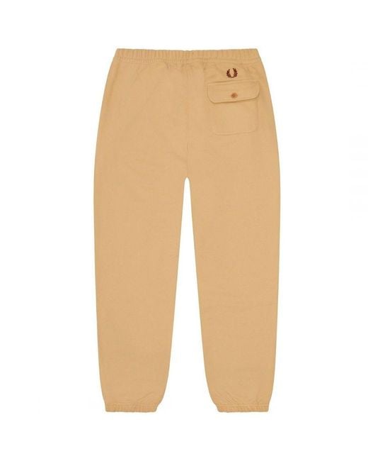 Fred Perry Natural Pocket Detail Sweat Pants for men