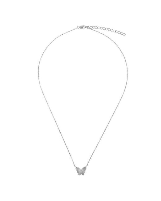 Orphelia Metallic 'Amaya' 925 Sterling Necklace