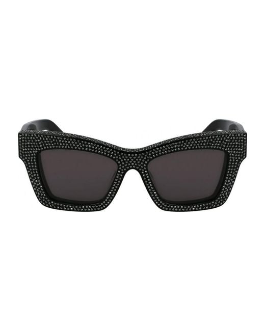 Ferragamo Black Sf2045Sr 52 5217001 Sunglasses