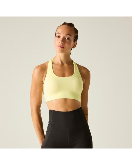 Dare 2b Green Ladies Dont Sweat It Ii Sports Bra (Wax)