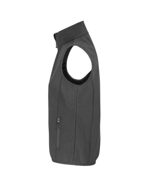 Sol's Gray Ladies Falcon Softshell Recycled Body Warmer