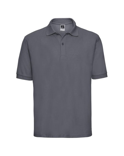 Russell Gray Adult Classic Polycotton Polo Shirt (Convoy)