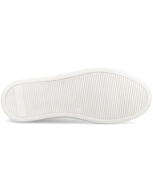 Hush Puppies White Ciro Leather Trainers for men
