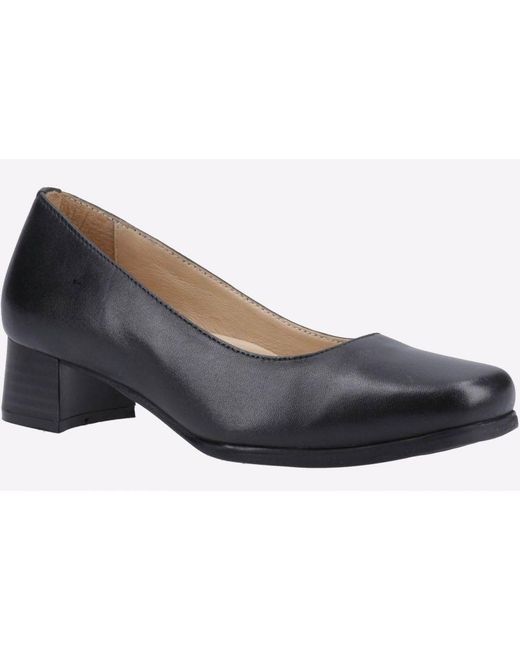Amblers Safety Black Walford (Wide Fit)