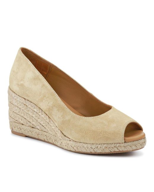 Jones Bootmaker Natural Biaggia Tall Leather Espadrilles