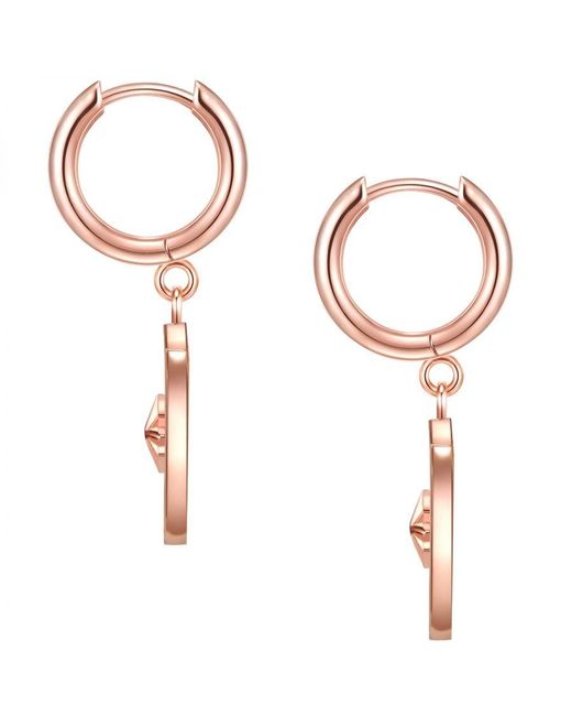 Valero Pearls White Stainless Steel Earring