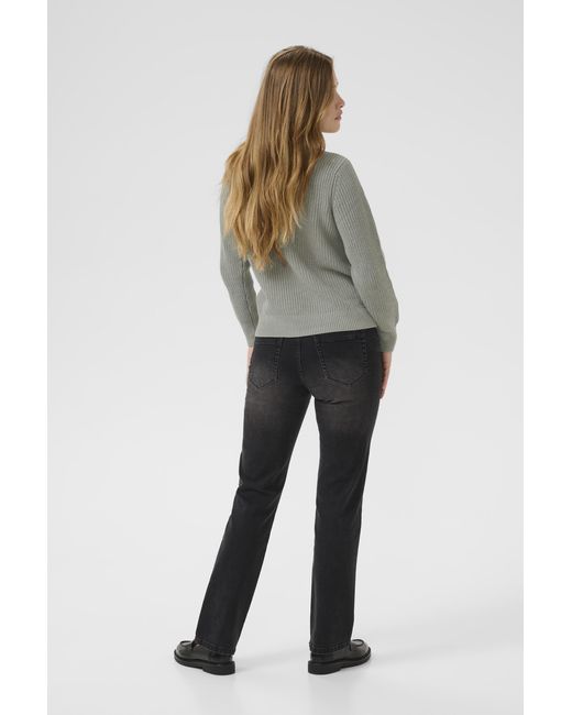 Kaffe Pullover Kalioa Loose Fit in het Gray