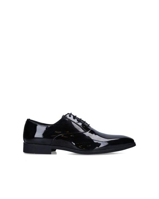 KG by Kurt Geiger Black Cade Derby Shoes for men