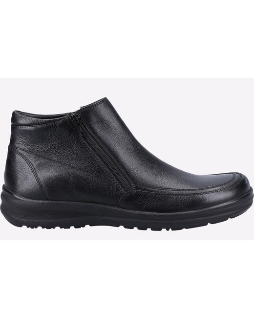 Fleet Foster Black Targhee Boots for men