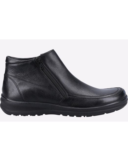 Fleet Foster Black Targhee Boots for men