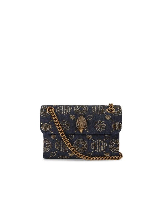 Kurt Geiger Black Mini Battersea Bag