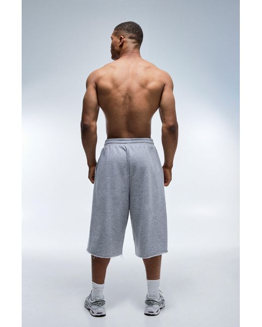 BoohooMAN Gray Active Jort for men