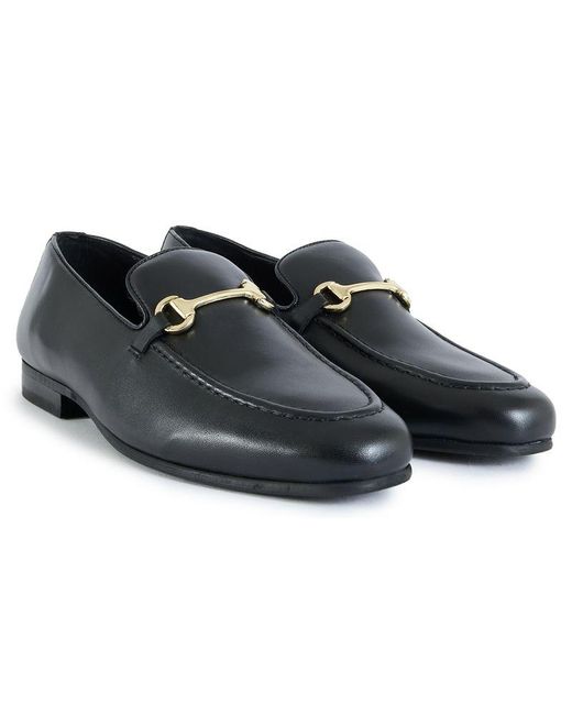 Walk London Blue Trent Trim Shoes for men