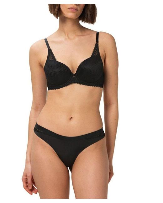 Triumph Black Aura Spotlight String Brief