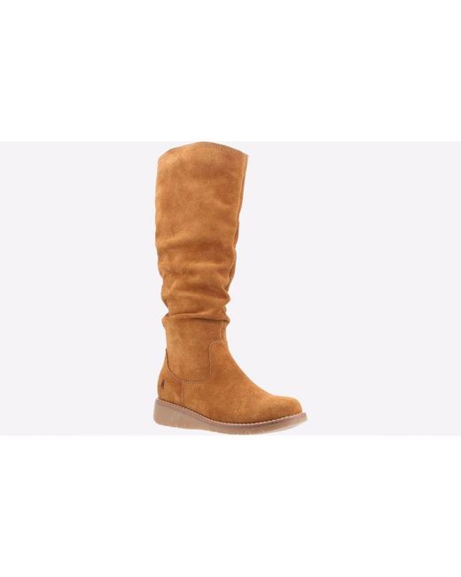Hush Puppies Black Lucinda Boot Memory Foam