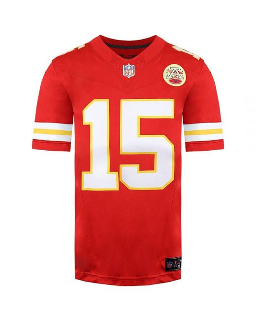 Nike Red Nfl Kansas City Chiefs 15 Patrick Mahomes Home Limited Jersey