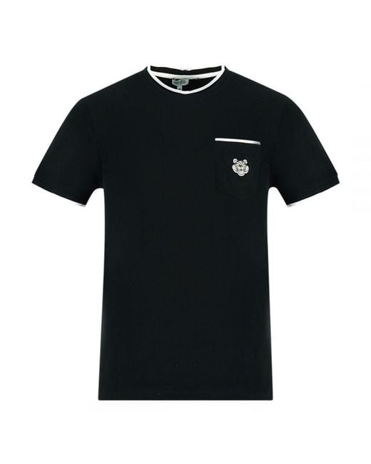 Mens kenzo t shirt black online