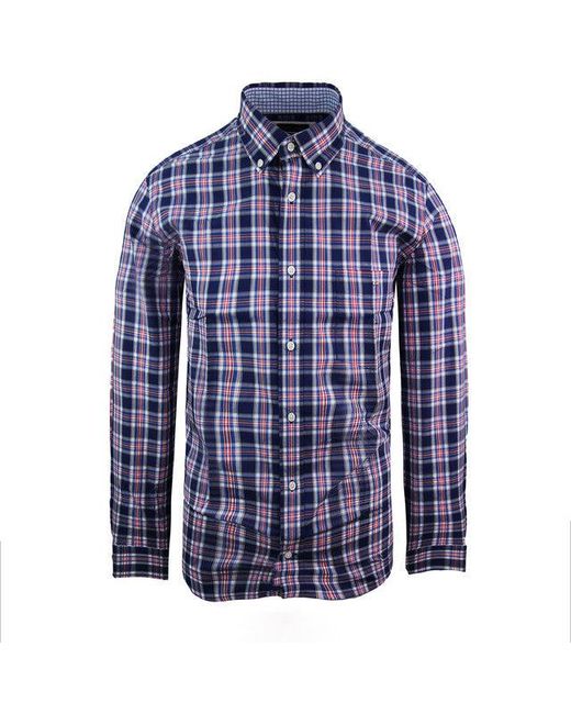 Eden Park Blue Paris Regular Oxford Shirt for men