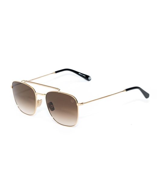 Belstaff Metallic Gold Titanium Sunglasses for men