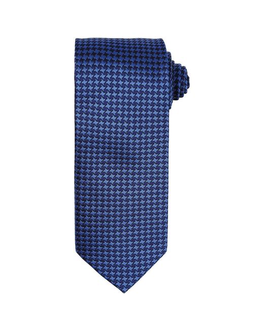 PREMIER Blue Puppytooth Tie (Royal)