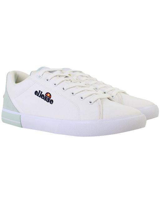 Ellesse White Taggia Trainers