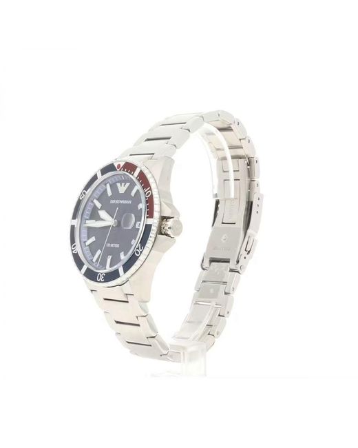 Emporio Armani Blue Steel Quartz Watch for men