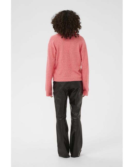 Kaffe Pullover Kajolanda Pullover Loose Fit in het Red
