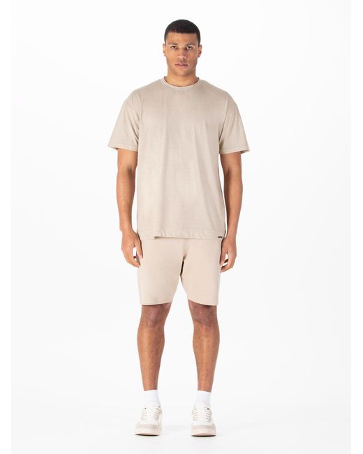 Luke 1977 White Logic T-Shirt And Short Set for men