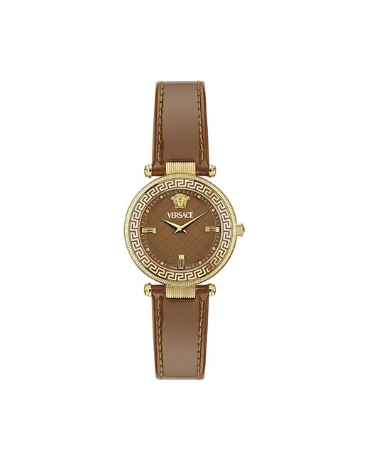 Versace Metallic Reve Watch Ve8B00124 Leather (Archived)