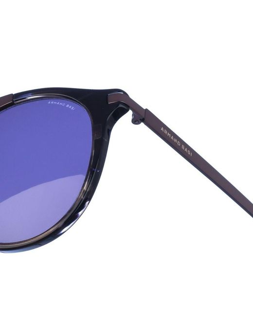 Armand Basi Blue Ab12320 Round Shape Sunglasses