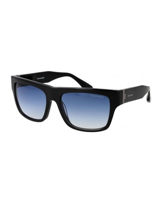 Trussardi Blue Tsm9067 56A01 56 A01 Sunglasses for men