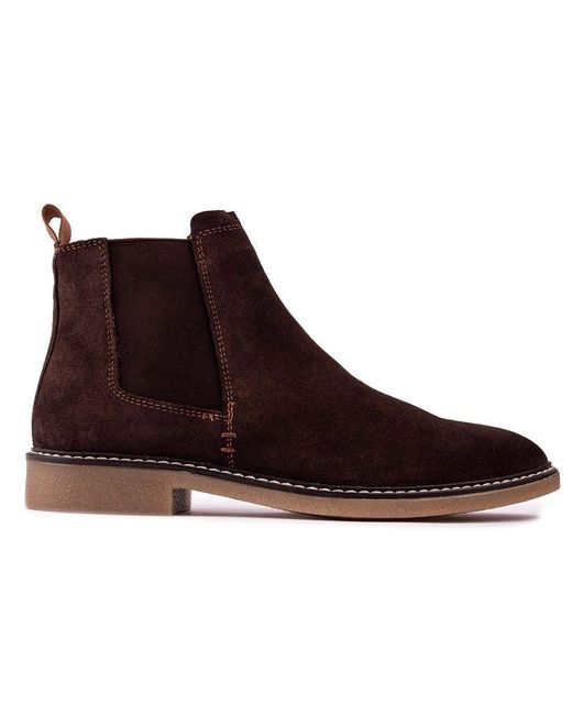 Silver Street London Brown Pimlico Boots for men