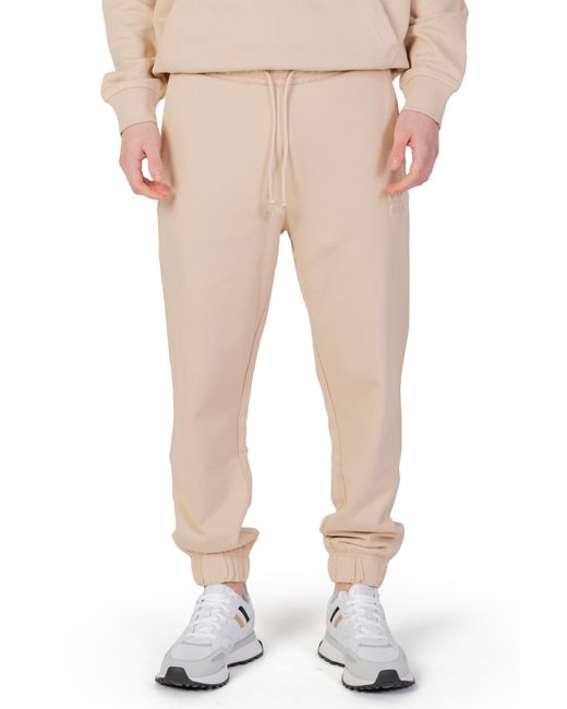HUGO Natural Relaxed Fit Sweatpants for men