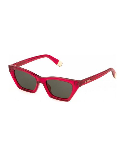 Furla Red Sfu777V-530768 Sfu777V 53 530768 Sunglasses