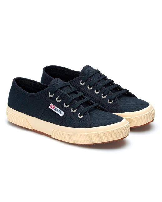 Superga Blue Adult 2750 Cotu Classic Vegan Trainers