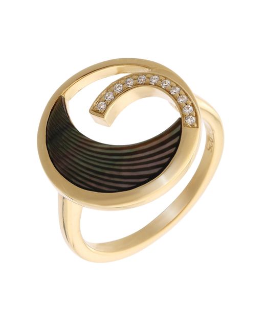 Orphelia Metallic 925 Sterling Ring