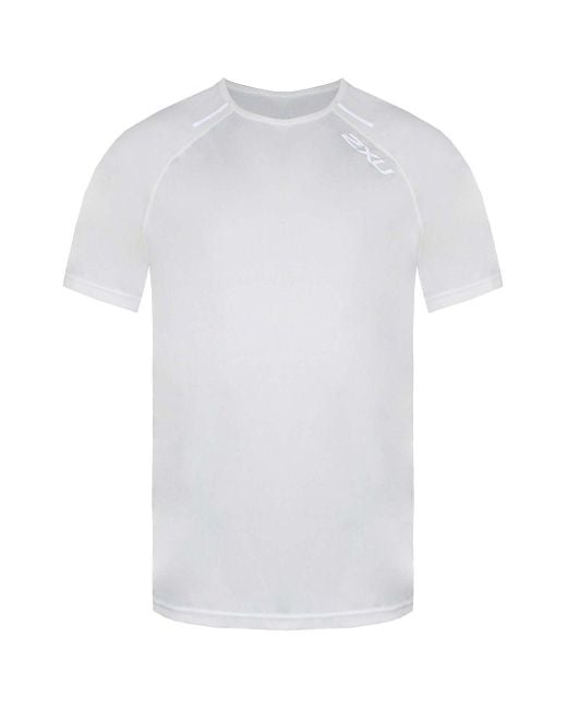 2xu White Logo T-Shirt for men