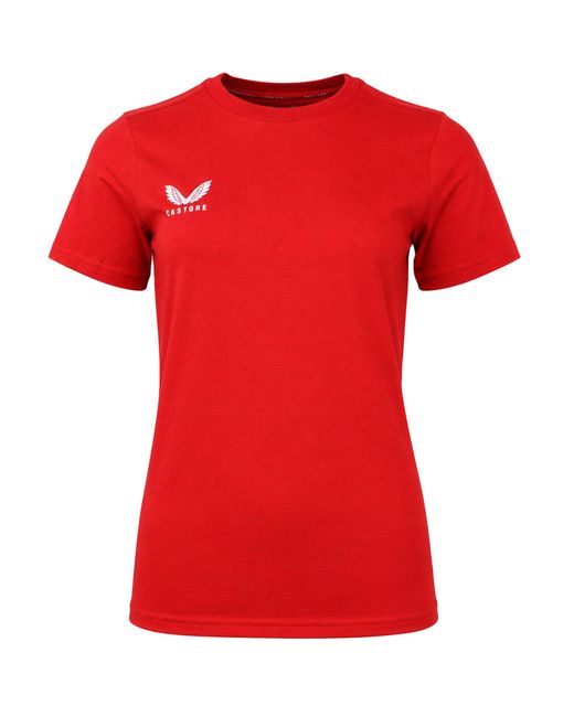 Castore Red Leisure T-Shirt