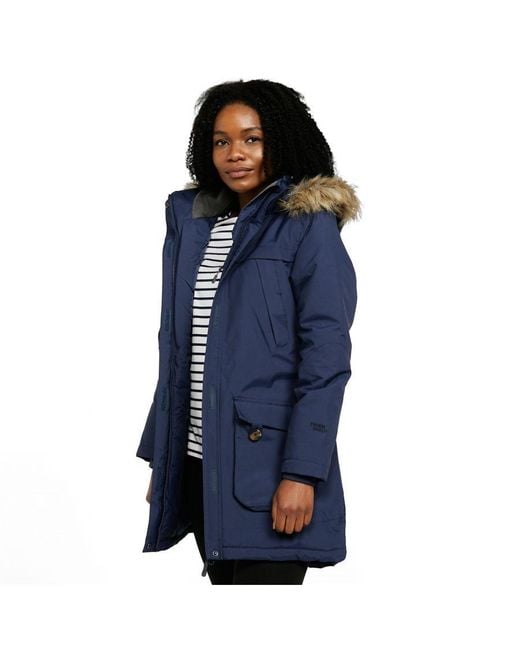 Fur lined storm coat 2025