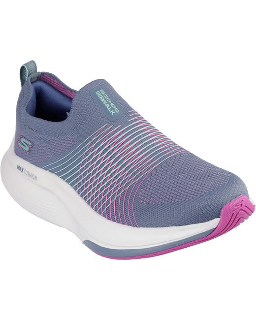 Skechers Blue Go Walk Max Walker Sally 125052-Ccpr Slip On Shoes